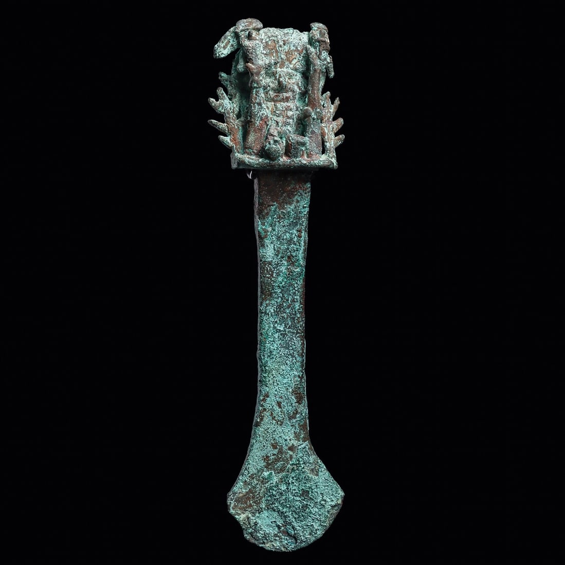 Moche Copper Corn Deity Tumi (1 of 4)