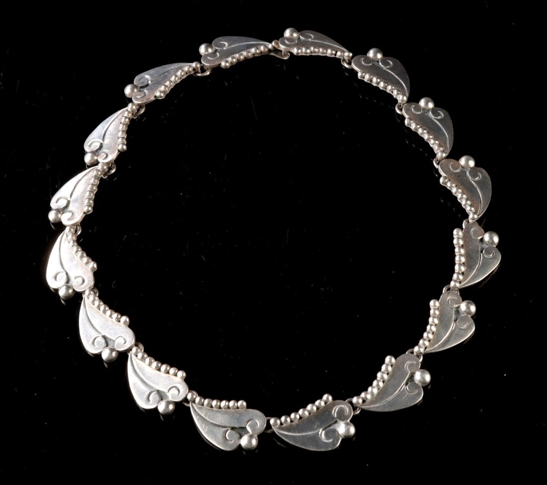 Bernice Goodspeed Silver Necklace (1 of 6)