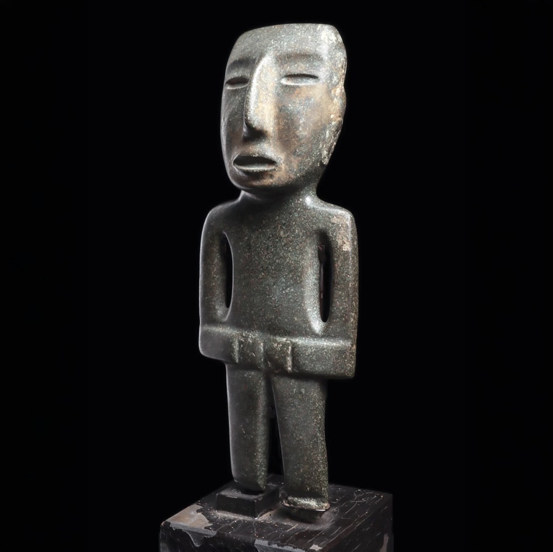Chontal Large Standing Serpentine Figure (1 of 4)