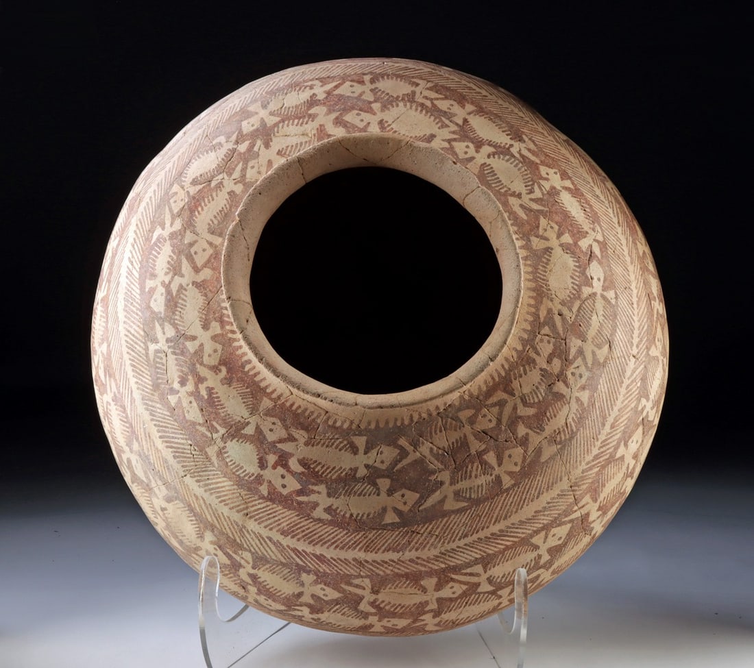 Large Hohokom Vessel with Lizard Pattern, Anasazi - 6
