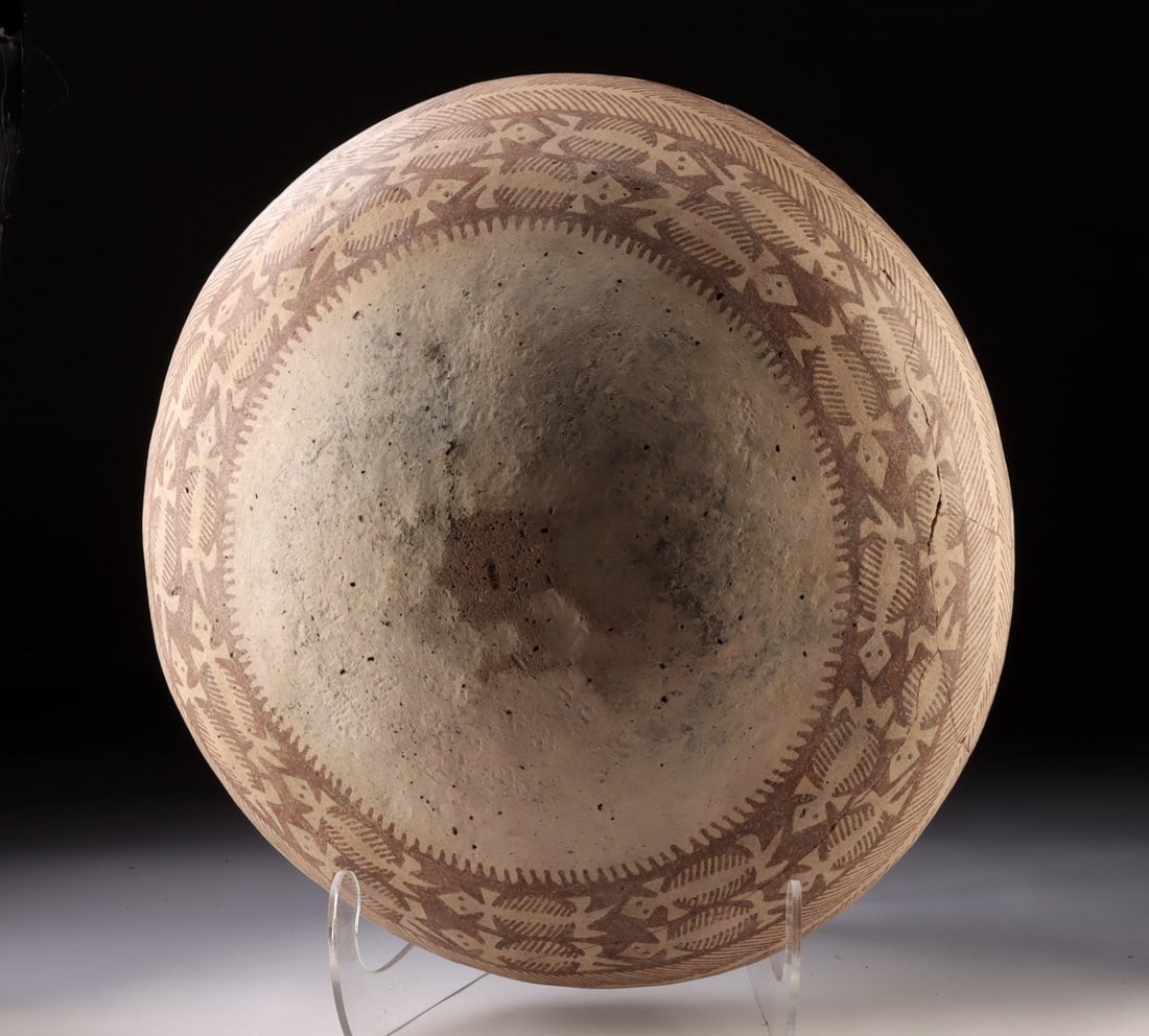 Large Hohokom Vessel with Lizard Pattern, Anasazi - 7