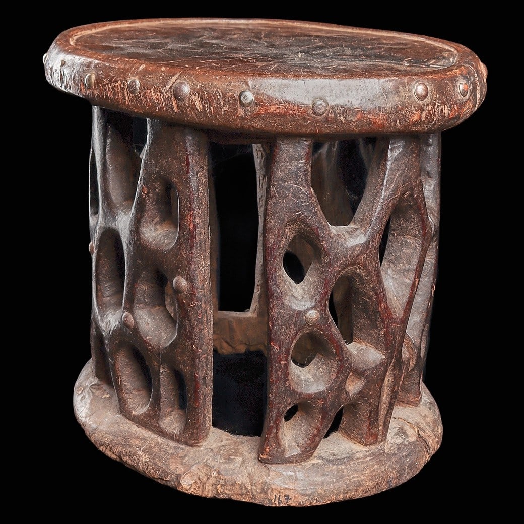 Kom Western Grassfields Stool - Published - 2