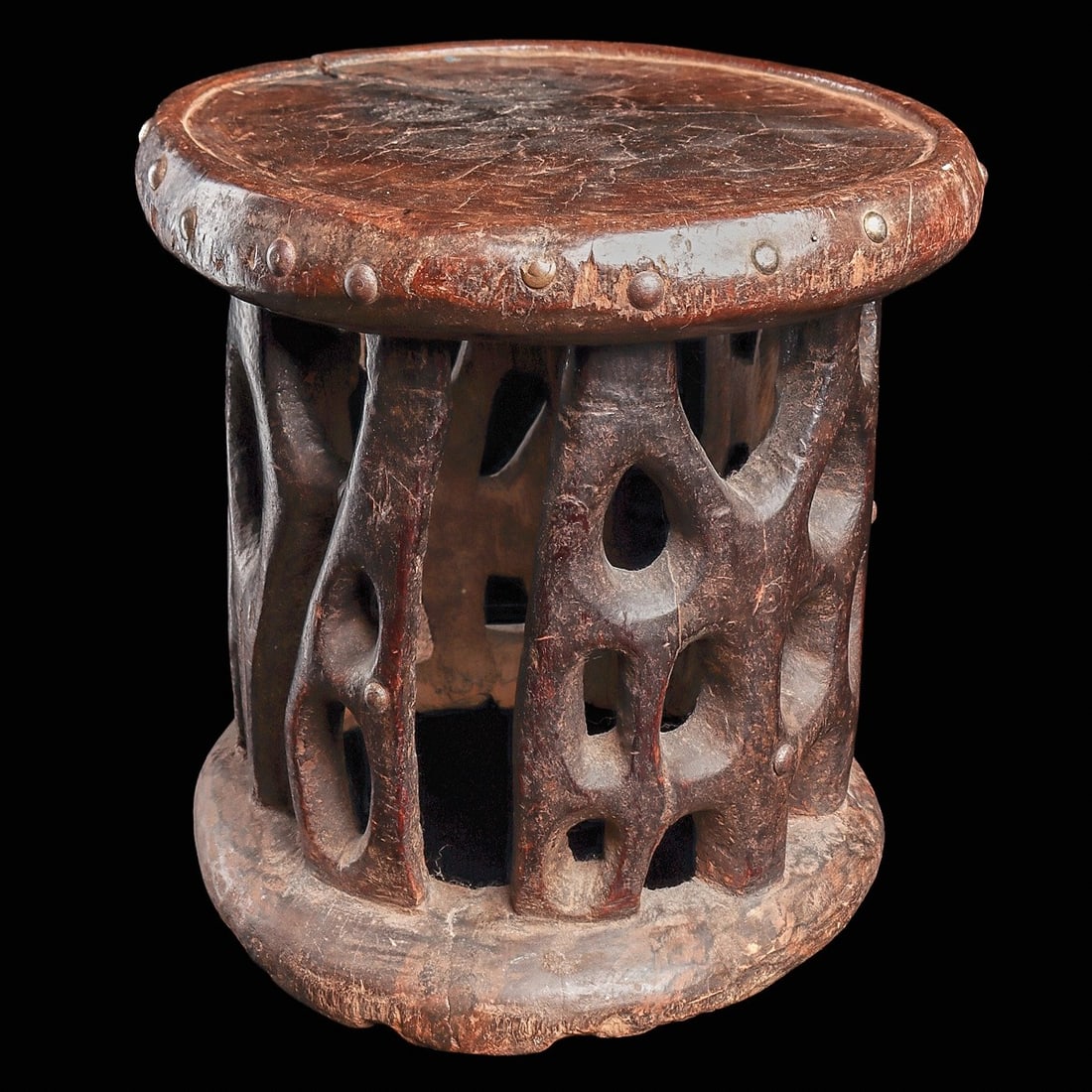 Kom Western Grassfields Stool - Published - 3