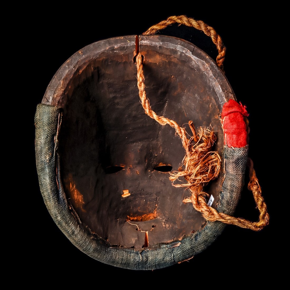 Fine Igbo Maiden Spirit Headdress, Cane Teeth, Nigeria - 3