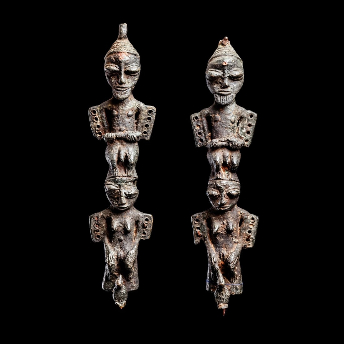 Pair of Staffs of the Oro Society (1 of 4)