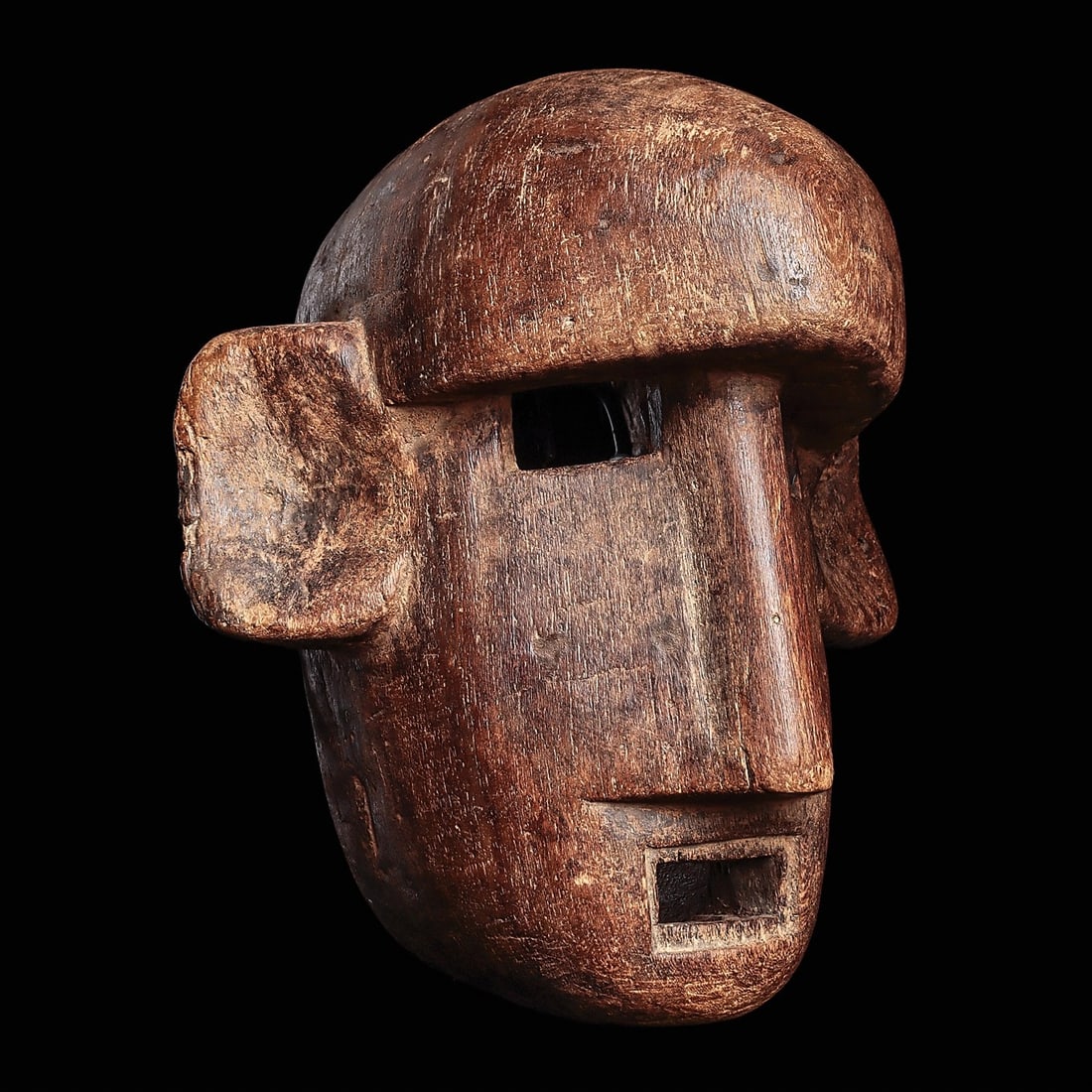 Sukuma Mask | Large Format & Concave Ears, Tanzania - 3