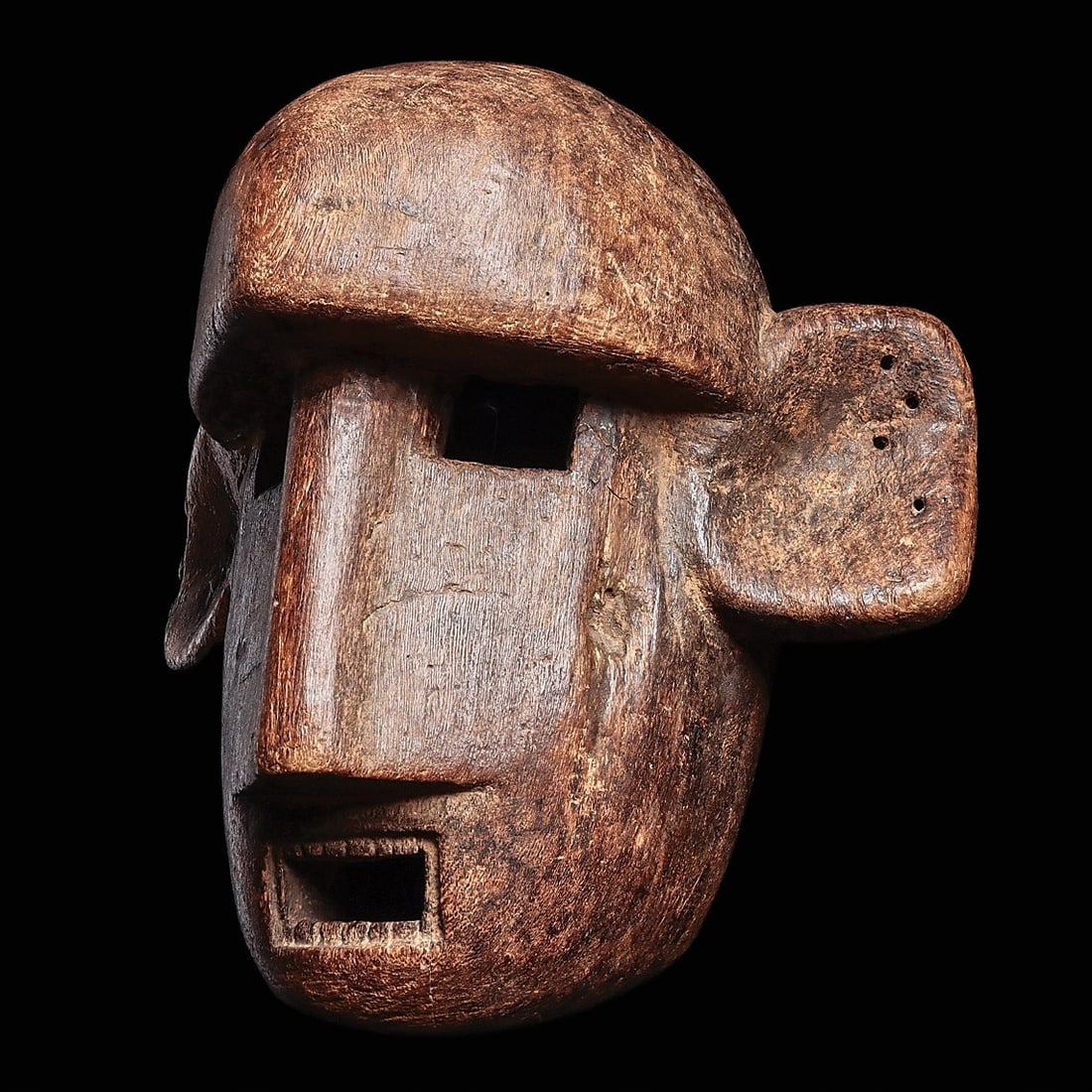Sukuma Mask | Large Format & Concave Ears, Tanzania - 4