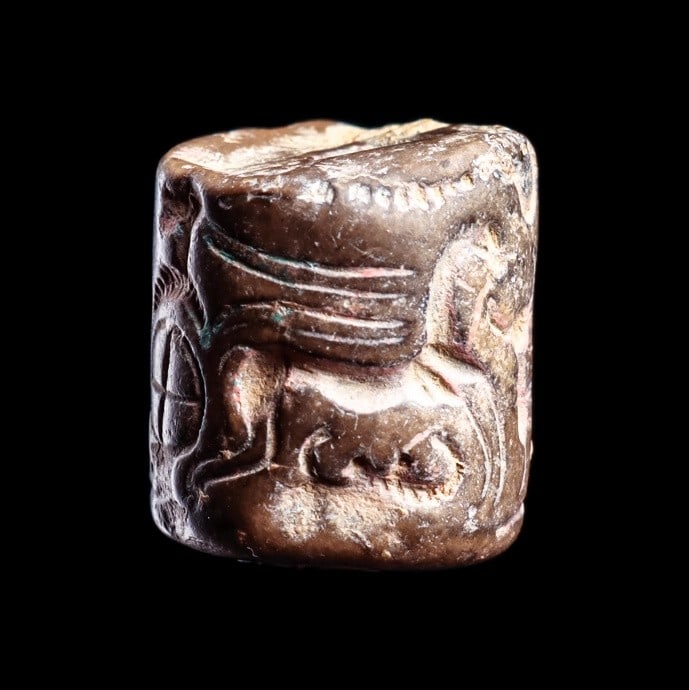 Mesopotamian Half Cylinder Seal (1 of 6)