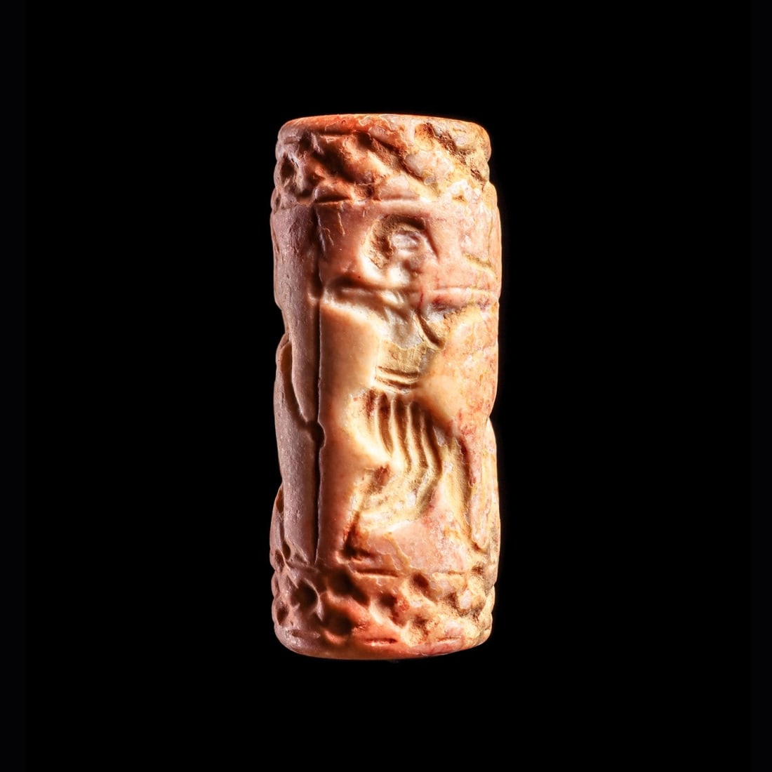 Mesopotamian Large Marble Cylinder Seal (1 of 5)