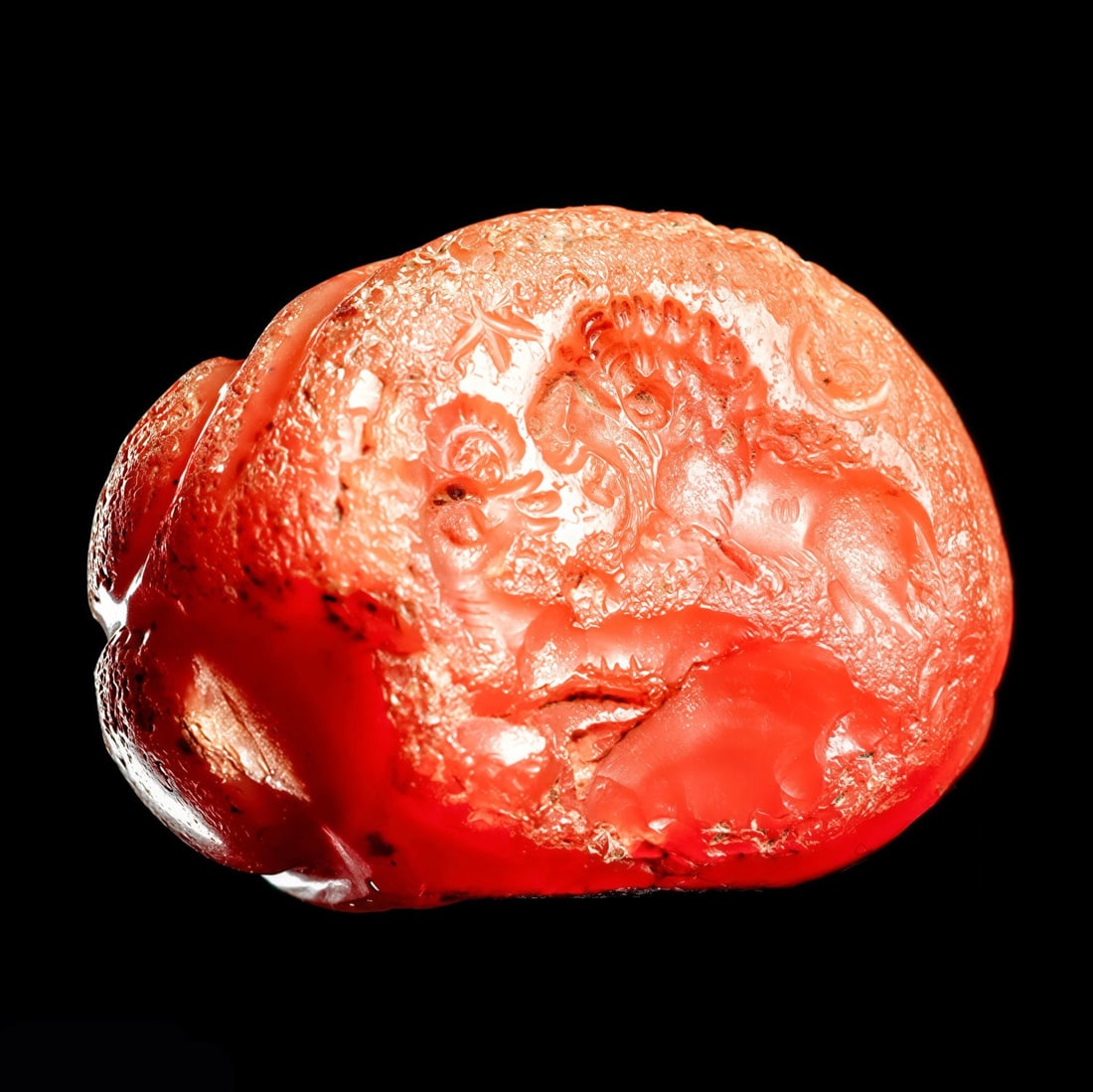 Sasanian Large Carnelian Stamp Seal (1 of 4)