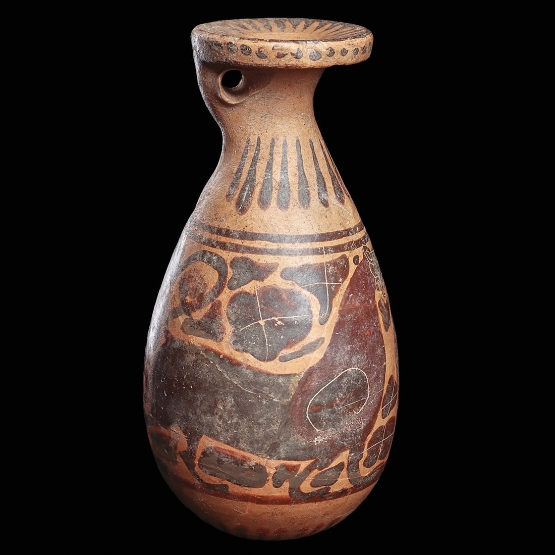 Corinthian Decorated Alabastron (1 of 4)