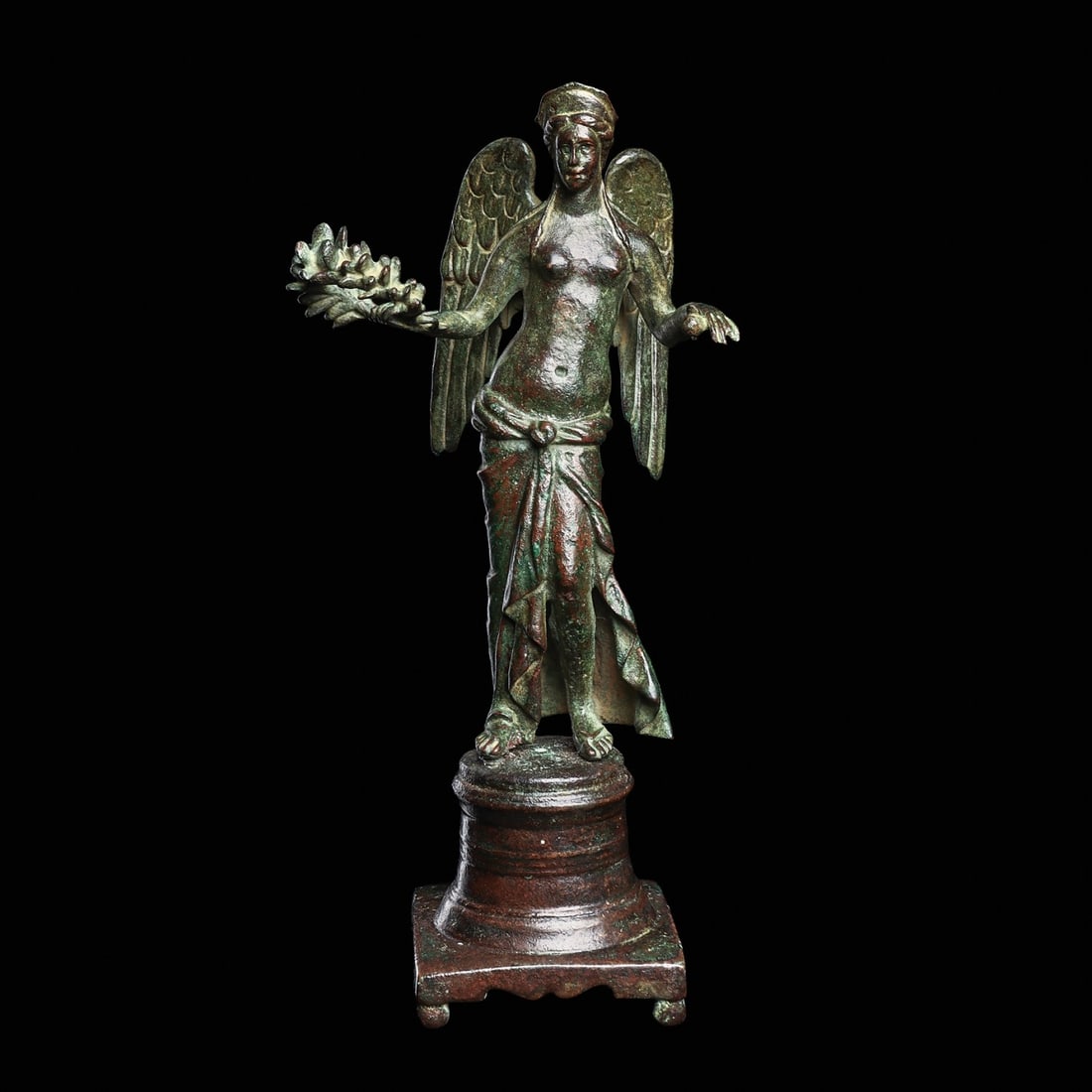 Imperial Roman Bronze Winged Victory Statuette (1 of 6)