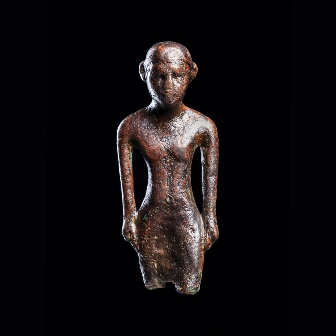 Egyptian Middle Kingdom Bronze Figure (1 of 4)