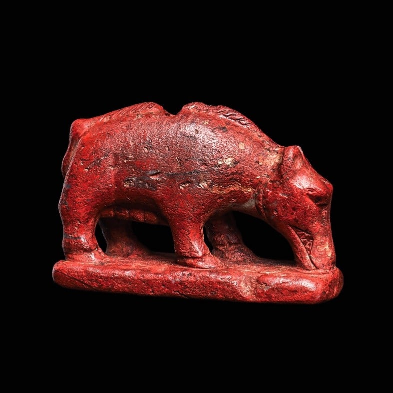 Red Jasper Sow Amulet (1 of 4)