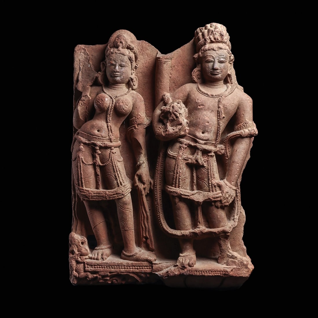 Indian Sandstone Mithuna Couple (1 of 5)