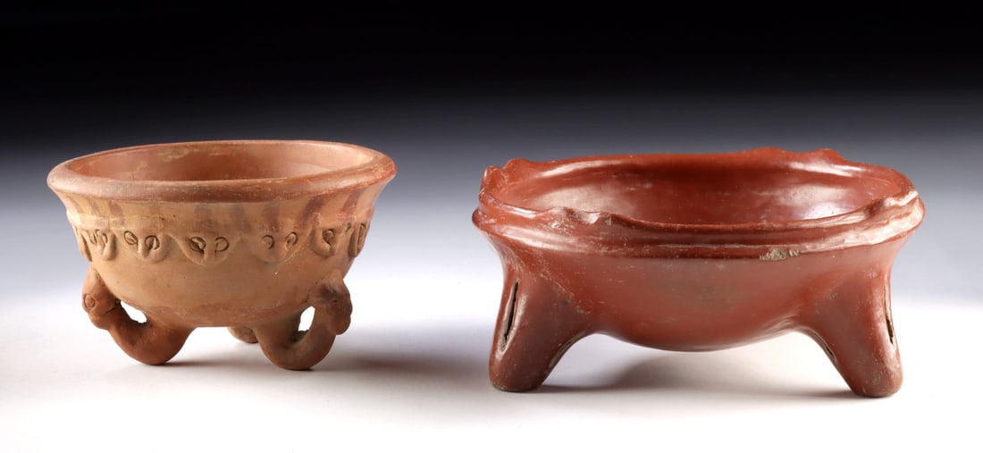 Chupicuaro & Costa Rican Redware Tripod Vessels (1 of 5)