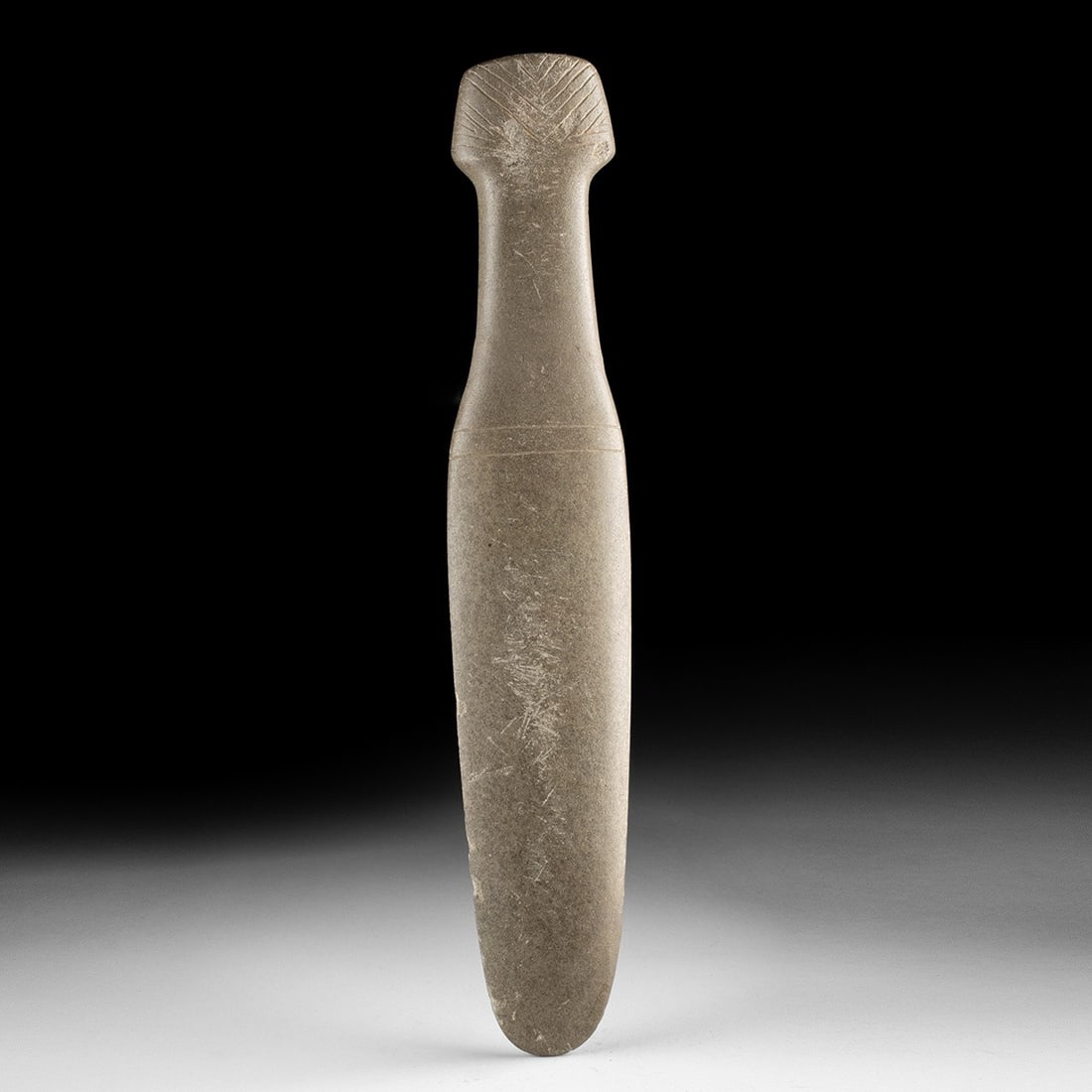 Columbia River Stone Club, Engraved Handle (1 of 2)