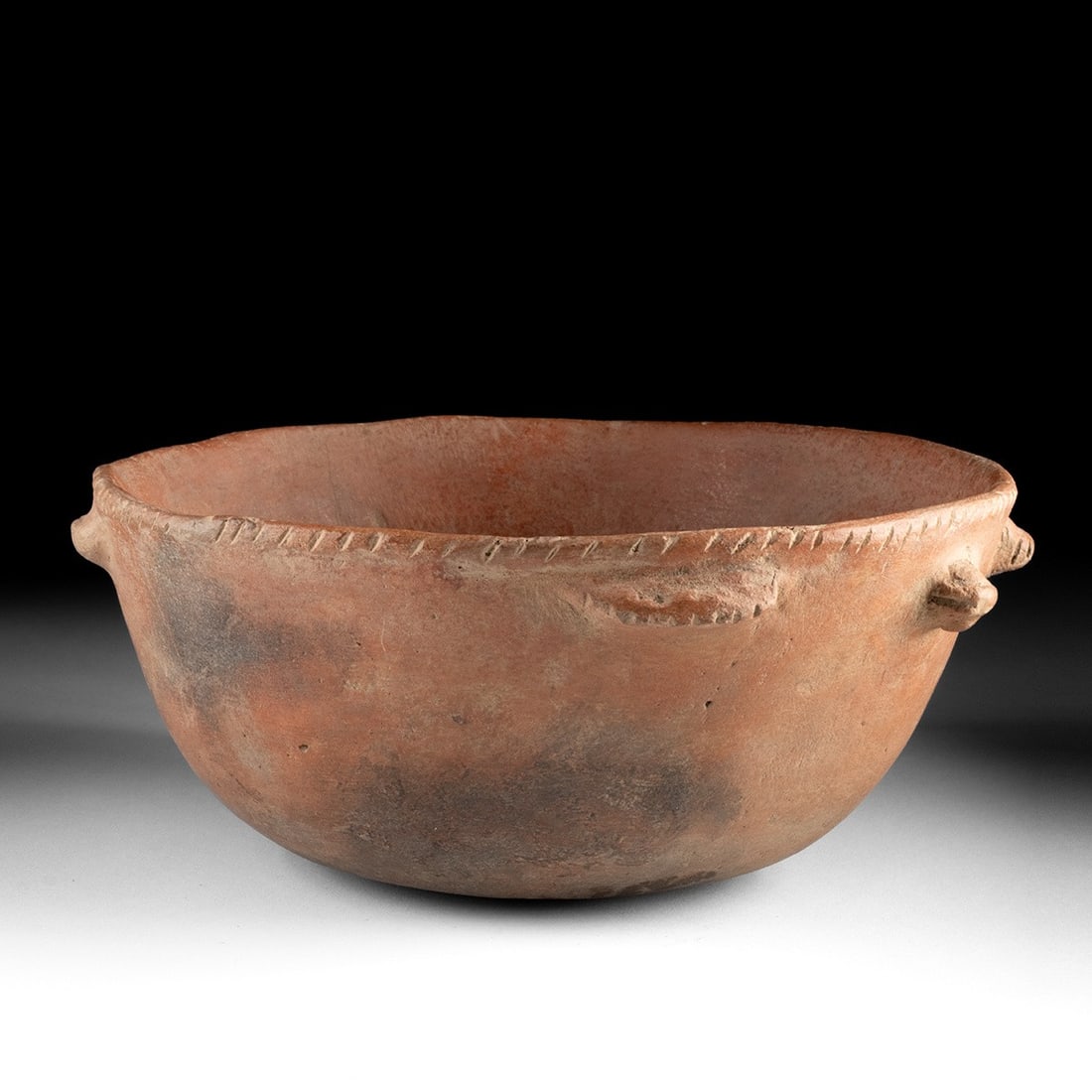 Caddo Mississippian Effigy Pottery Bowl (1 of 5)