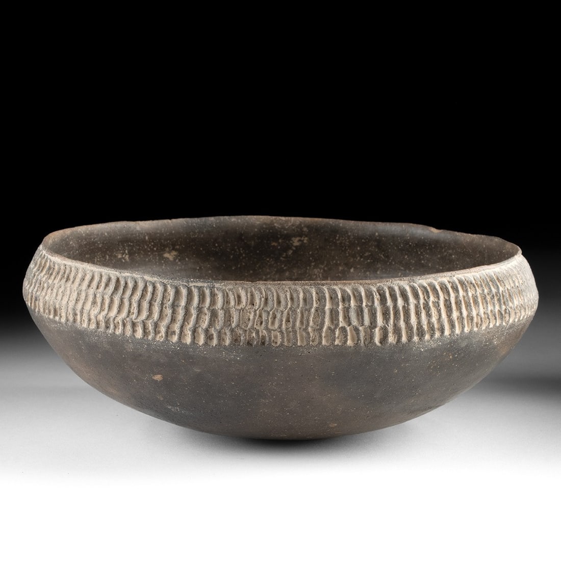 Caddo Blackware Punctate Friendship Bowl (1 of 5)
