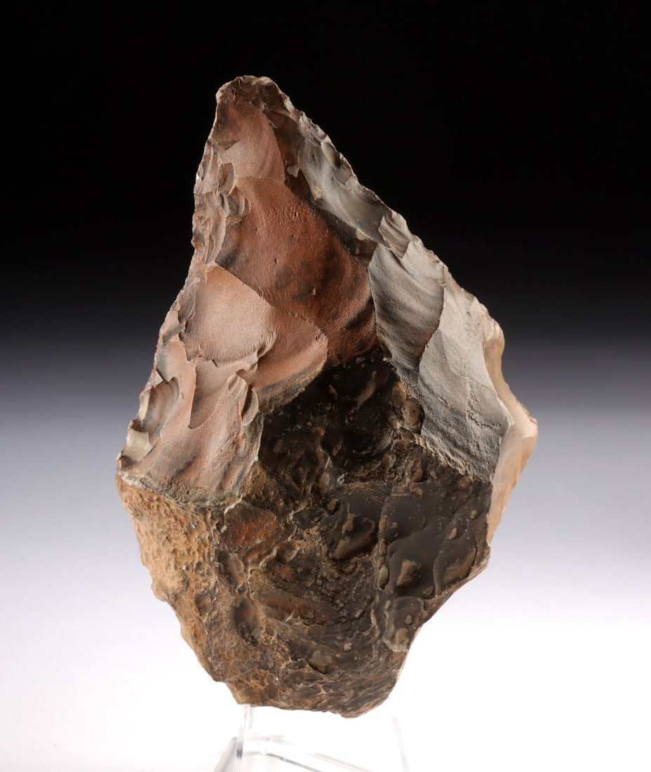 Prehistoric Acheulean Chert Stone Axe Tool (1 of 2)