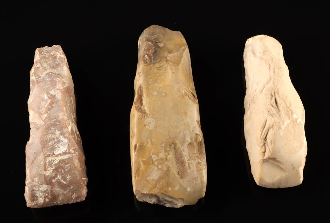 Three Scandinavian Neolithic Stone Axes (1 of 2)