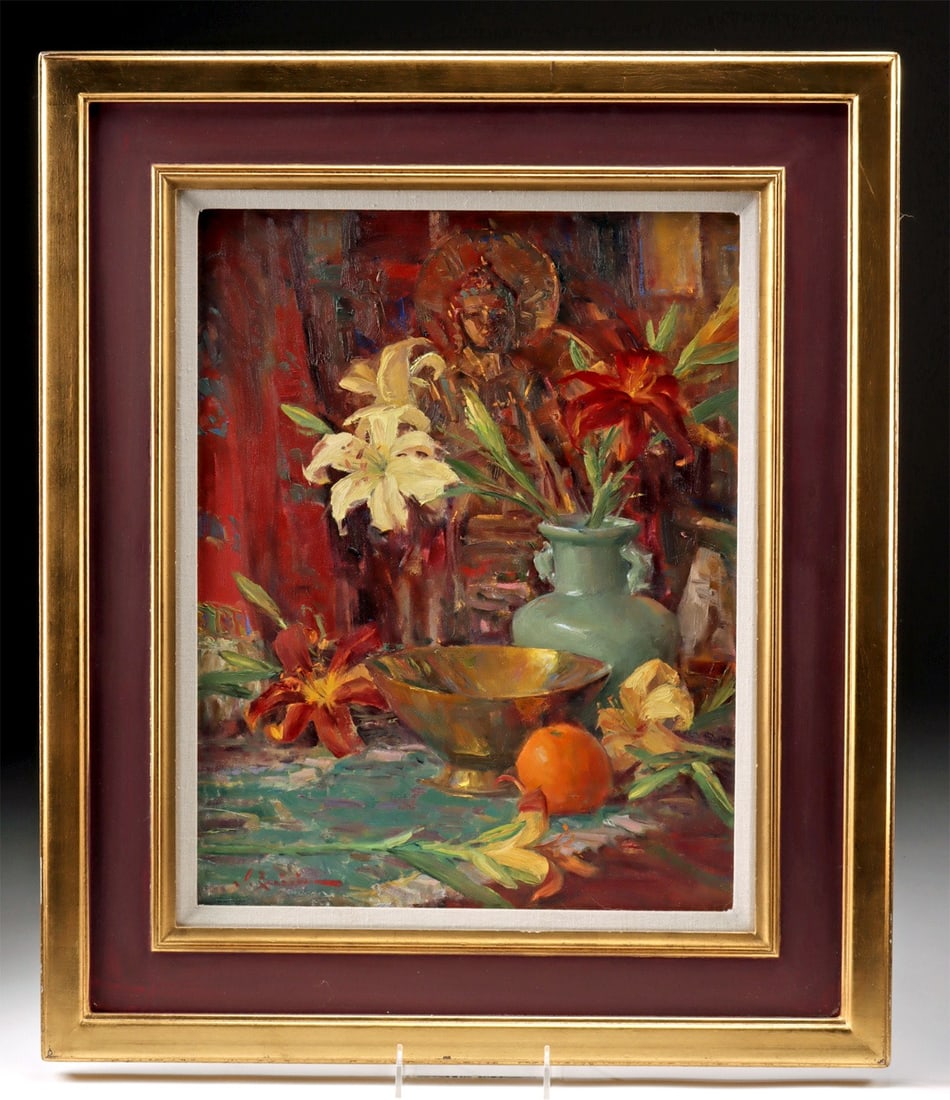 John Encinias Painting - Still Life (1 of 3)