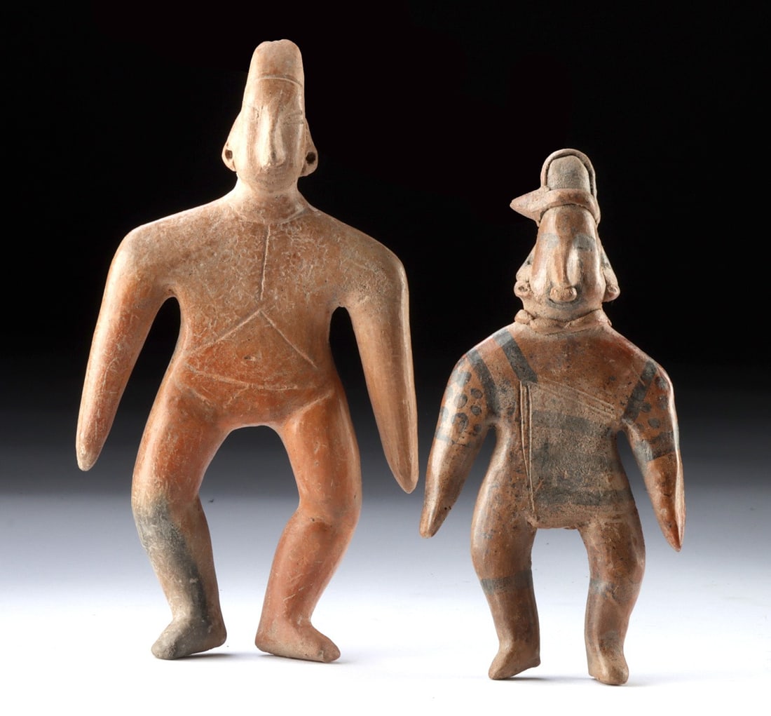 Two Colima Pottery Figures - "Gingerbread" (1 of 2)