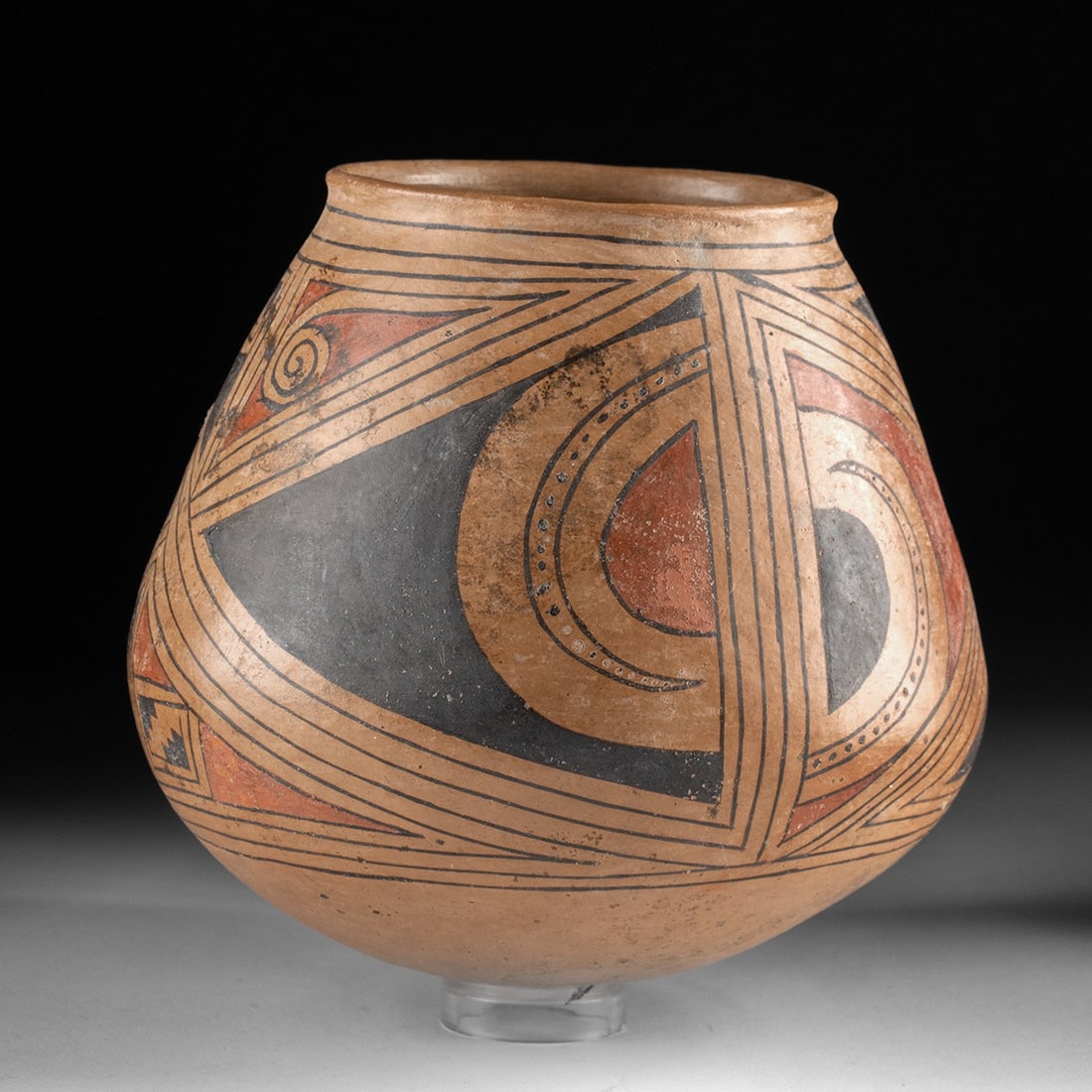 Casas Grandes Ramos Polychrome Pottery Olla Vessel (1 of 4)