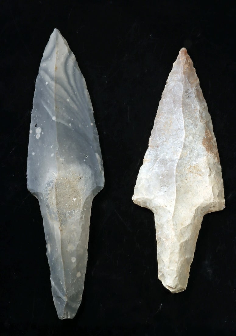 Pair of Maya Chert Ceremonial Blades - Belize (1 of 1)