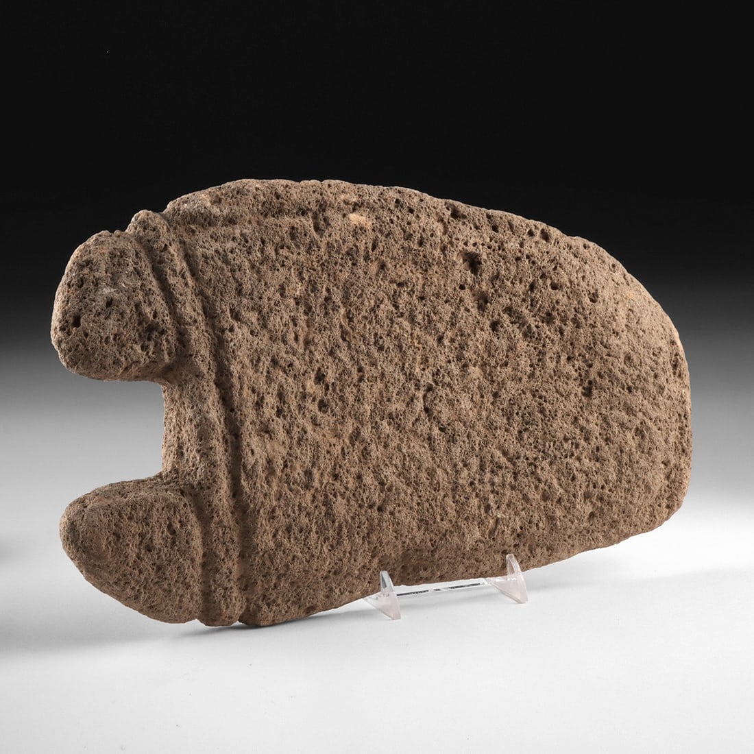 Taino Carved Volcanic Stone Ritual Tray (1 of 3)
