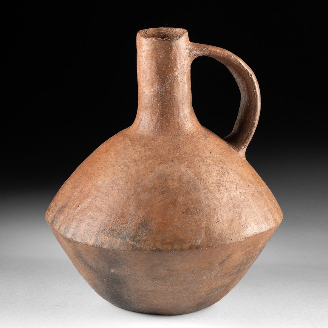 Ancient Ica Carinated Pottery Vessel, Negative Resist Motifs (1 of 4)
