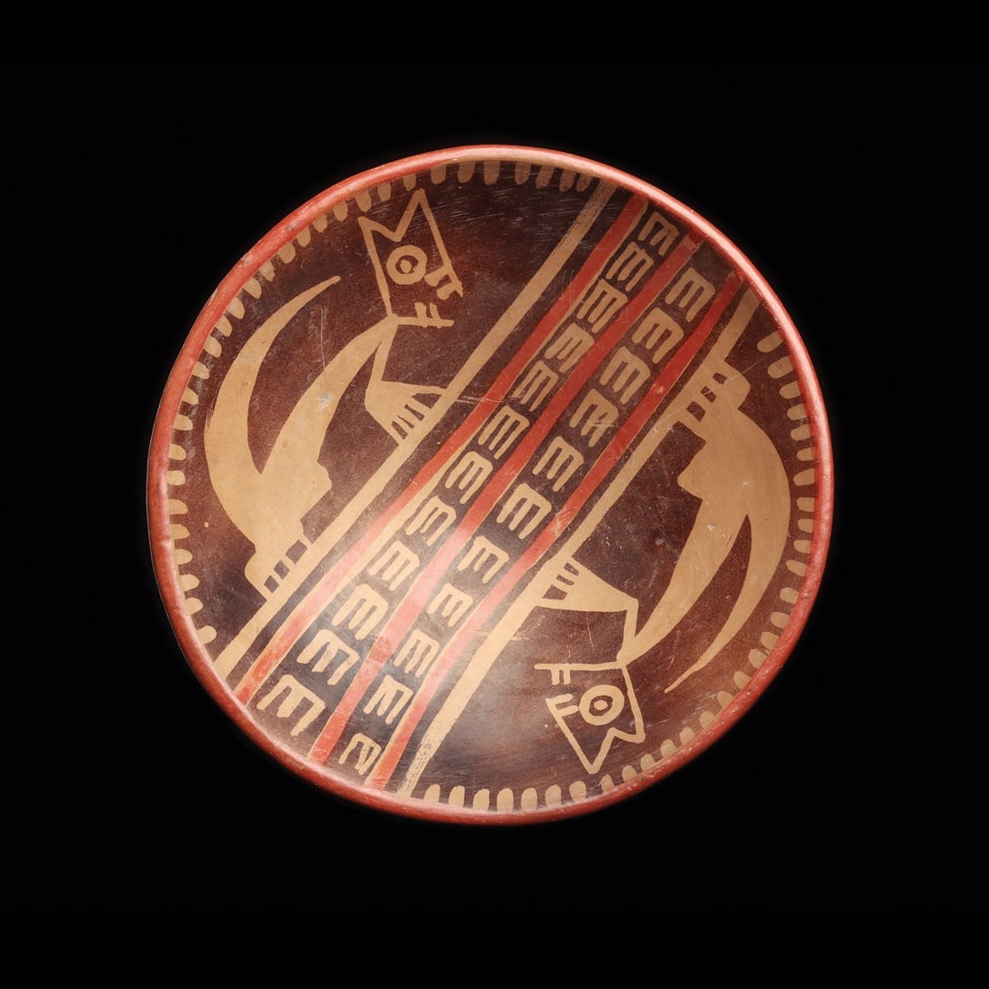 Narino Feline Pedestal Bowl (1 of 5)
