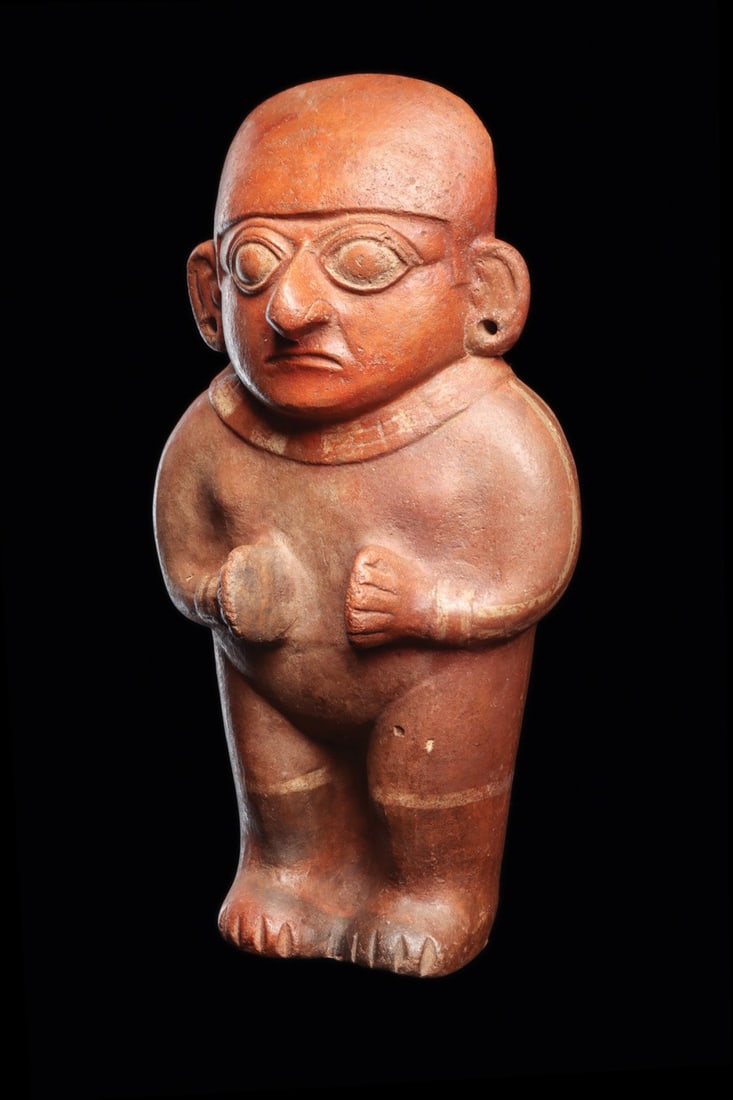 Moche Large Standing Female Idol (1 of 5)