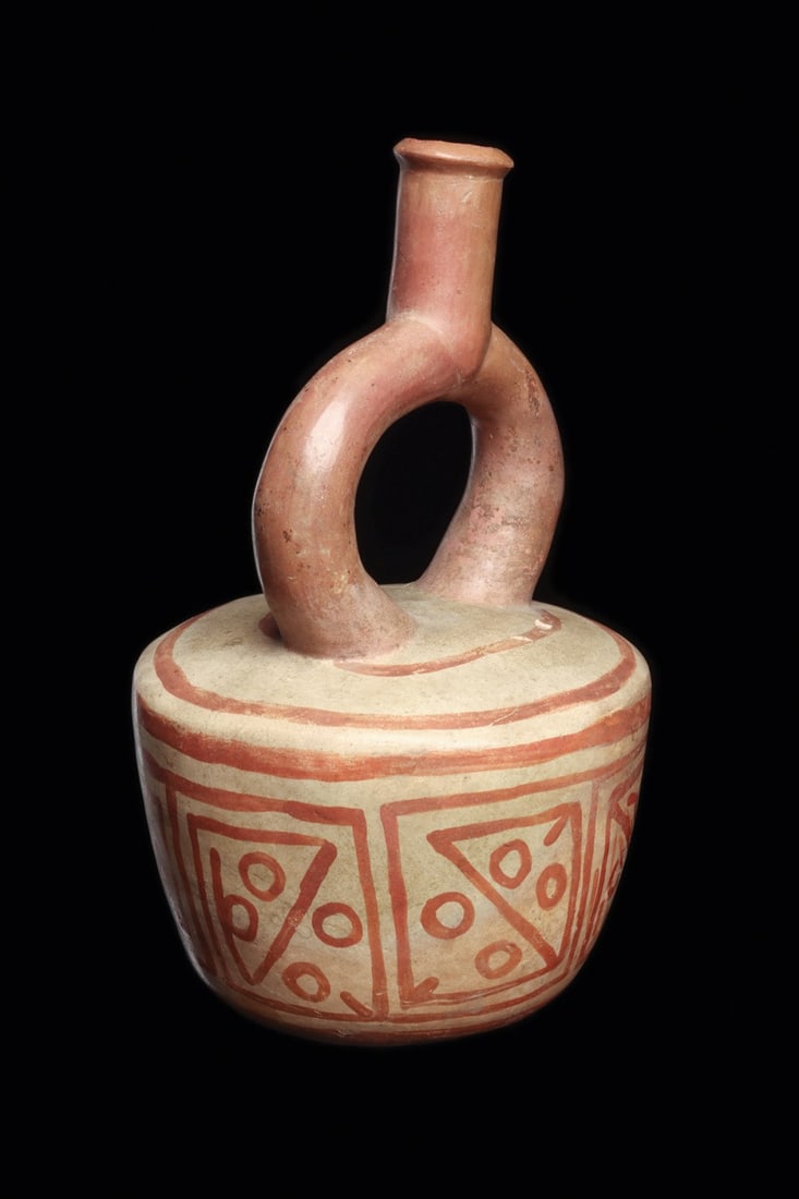 Moche II Geometric Vessel (1 of 4)