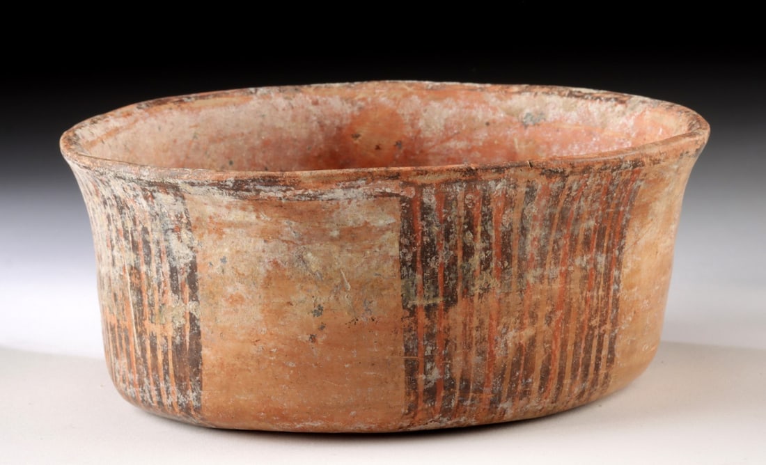 Nazca Painted Pottery Cylinder Bowl (1 of 3)