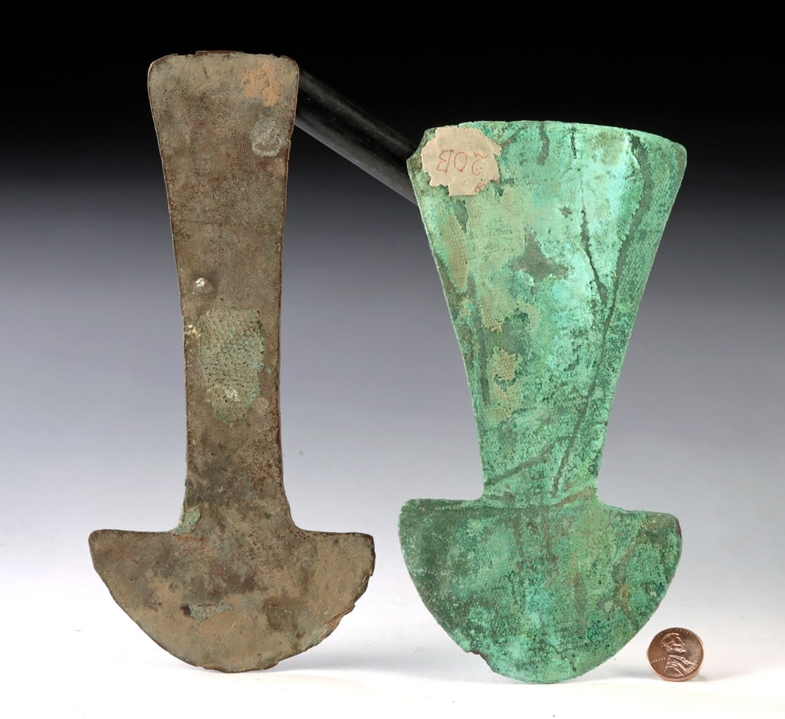 Pair of Chimu Copper Tumis, Peru, ca. 900–1470 CE (1 of 2)