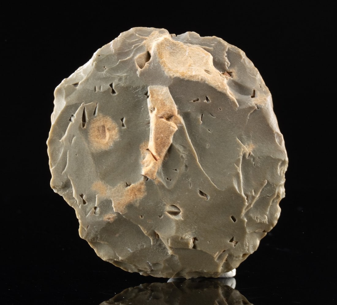 Neolithic Saharan Circular Flint Blade Tool (1 of 2)