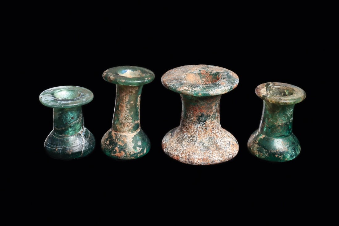 Islamic Spool Shape Vials (4) - 3