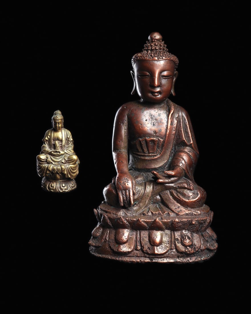 Chinese Seated Buddhas (2) (1 of 4)