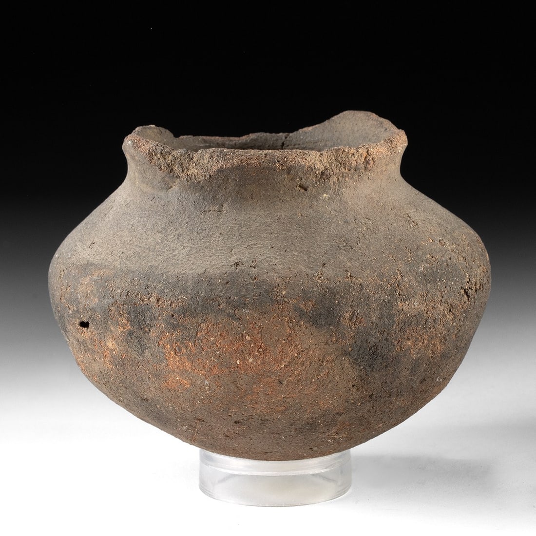 Mississippian Pottery Jar - Ex Andy Warhol Collection, Sotheby's 1988 (1 of 3)