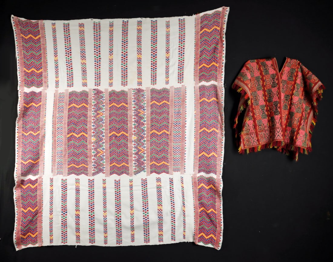 Two Vintage Peruvian & Guatemalan Textiles (1 of 3)