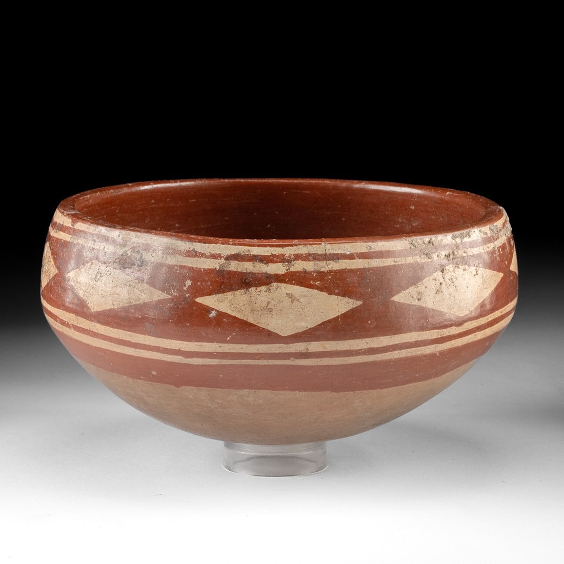 Chupicuaro Bichrome Pottery Bowl with Diamond Band (1 of 4)