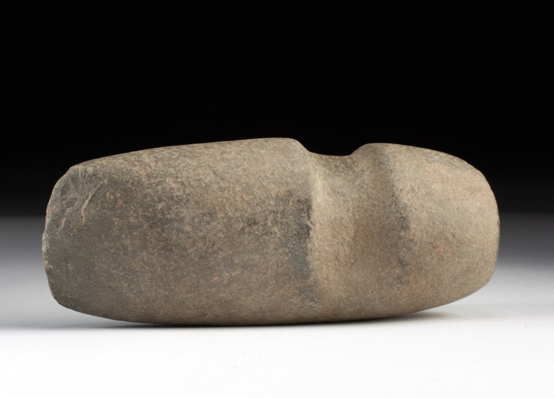 Late Archaic Hardstone 3/4 Grooved Axe Head (1 of 2)