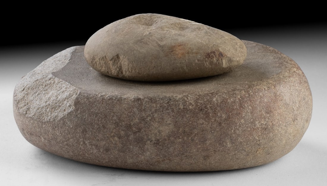 Ancient Native American Stone Grinding Tools (1 of 2)