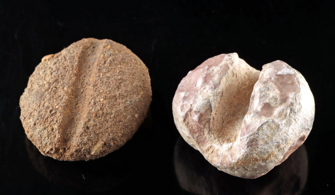 Native American Arrow Shaft Straightener Stone Tools (1 of 2)