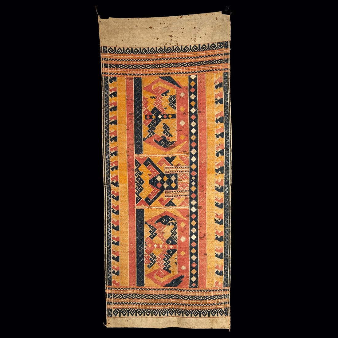Sumatran Kroe Cotton Cloth with Supplementary Weft (1 of 2)