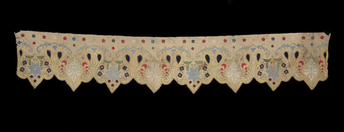 European Textile Folk Art | Embroidered & Applique Cotton & Wool (1 of 2)