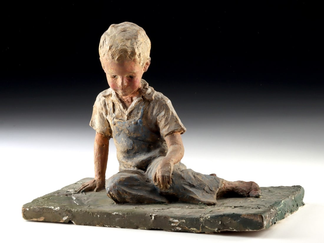 Sculpture of Boy (1 of 4)