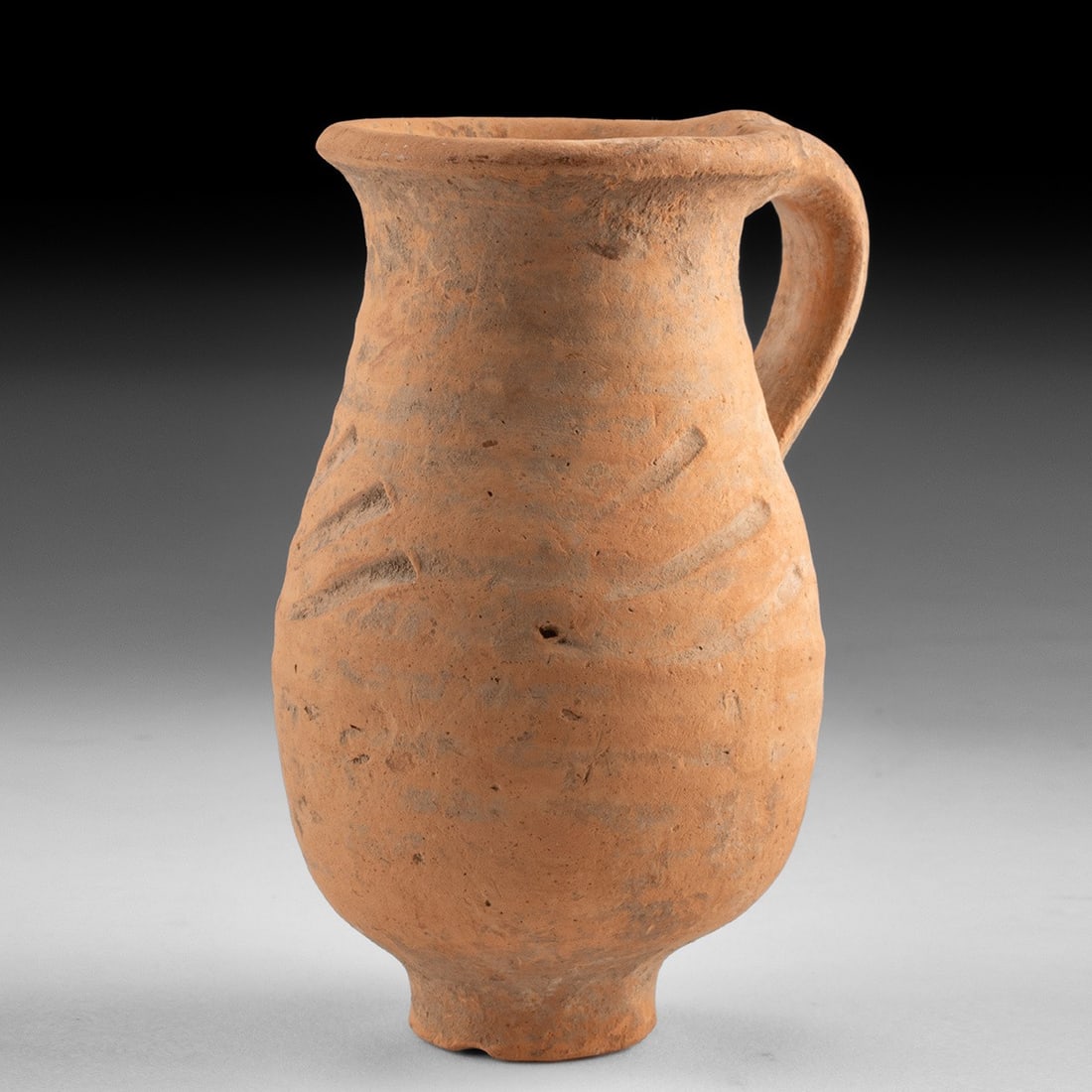 Nabatean Terracotta Piriform Juglet - Petra Plainware (1 of 4)