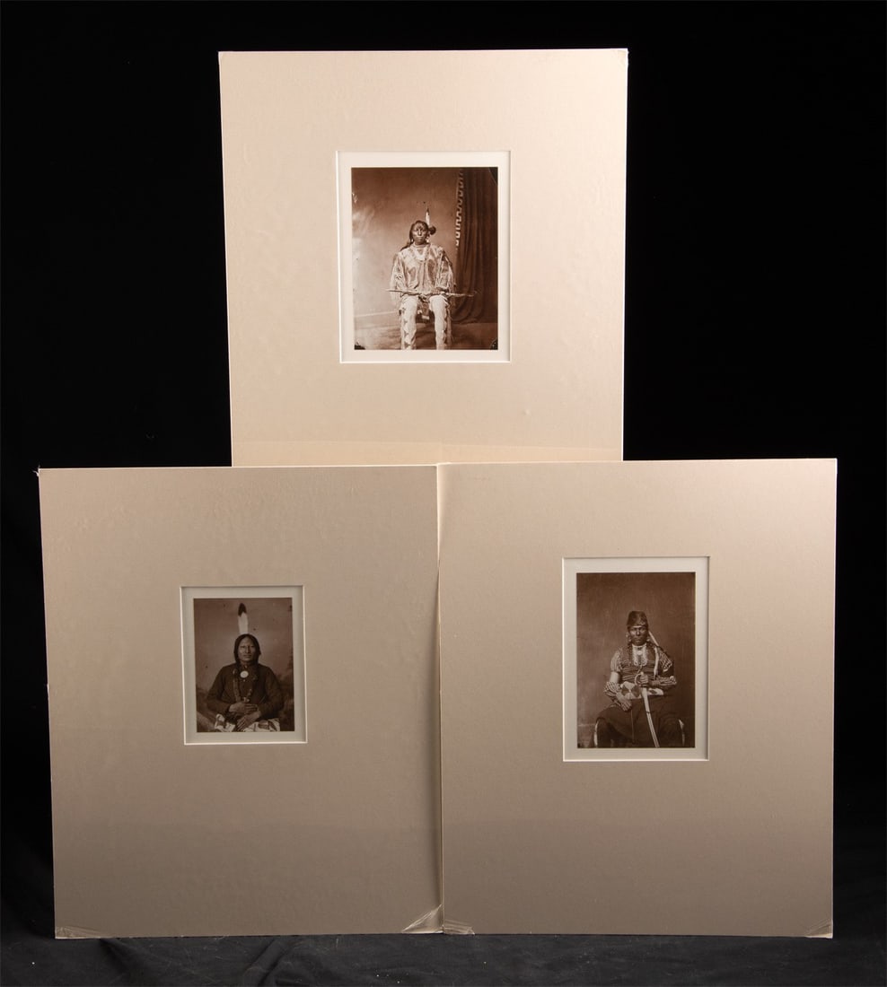 D.F. Barry | Three Photographs of Sioux Leaders, Denver Public Library (1 of 4)